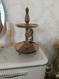 شیرینی خوری دوطبقه چوبی